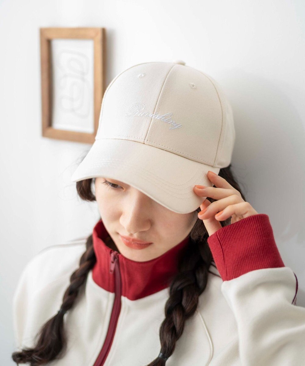 WEGO ロゴ刺繍キャップ 