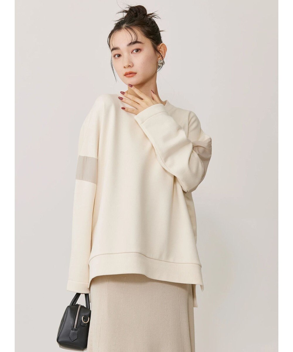 AMERICAN HOLIC 異素材ショルダー切り替えスウェット1 