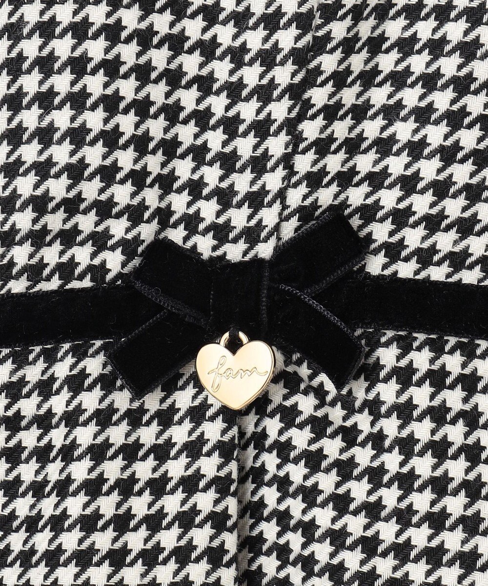 ANY KIDS モノトーン音符ジャンパースカート 