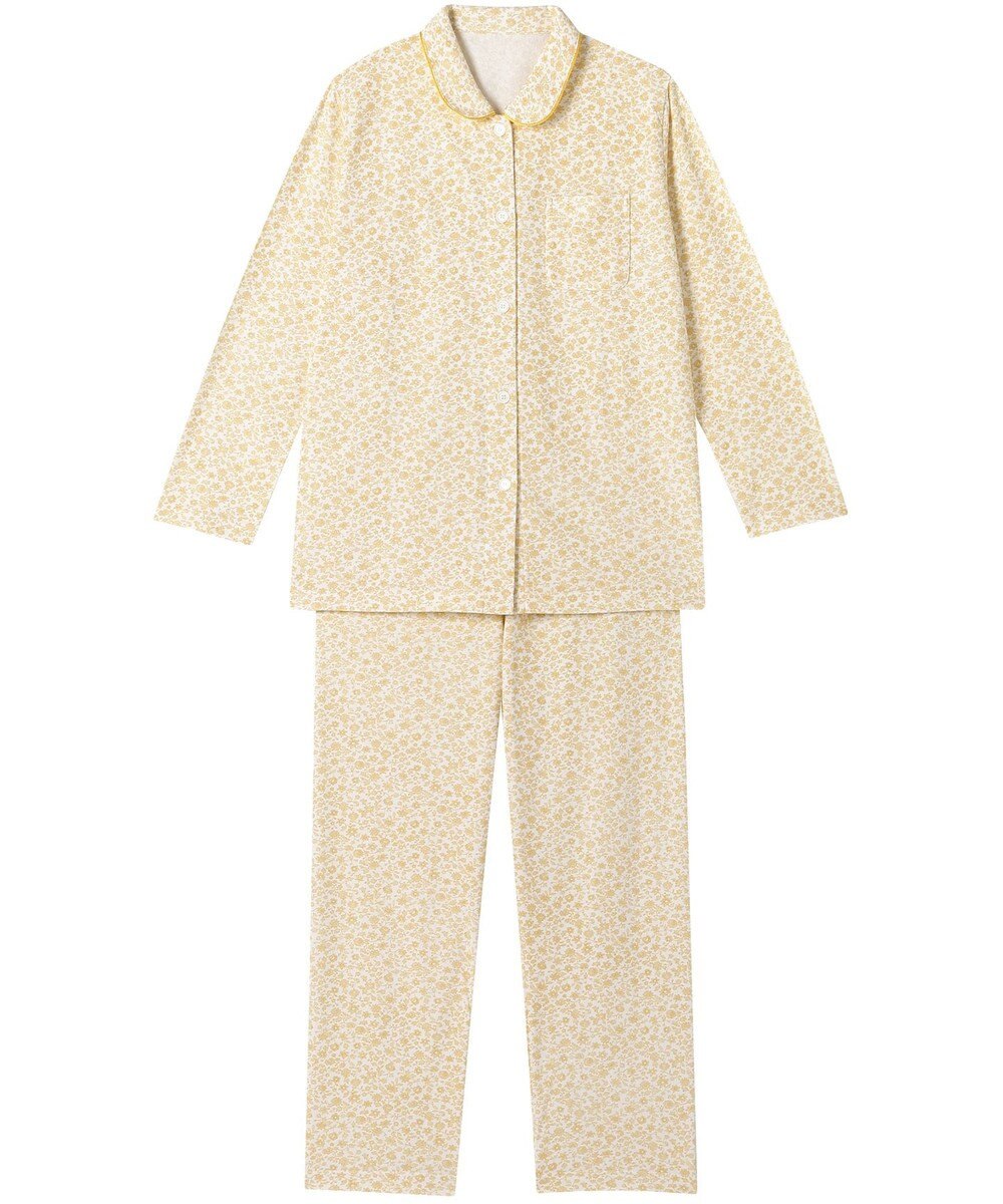 Wing 【パジャマ】 長袖・長ズボン 綿100％（表側・肌側） パイル素材（肌側） EP8093 ウイング／ワコール 