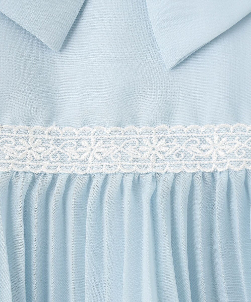 ANY KIDS シフォン プリーツ ワンピース 