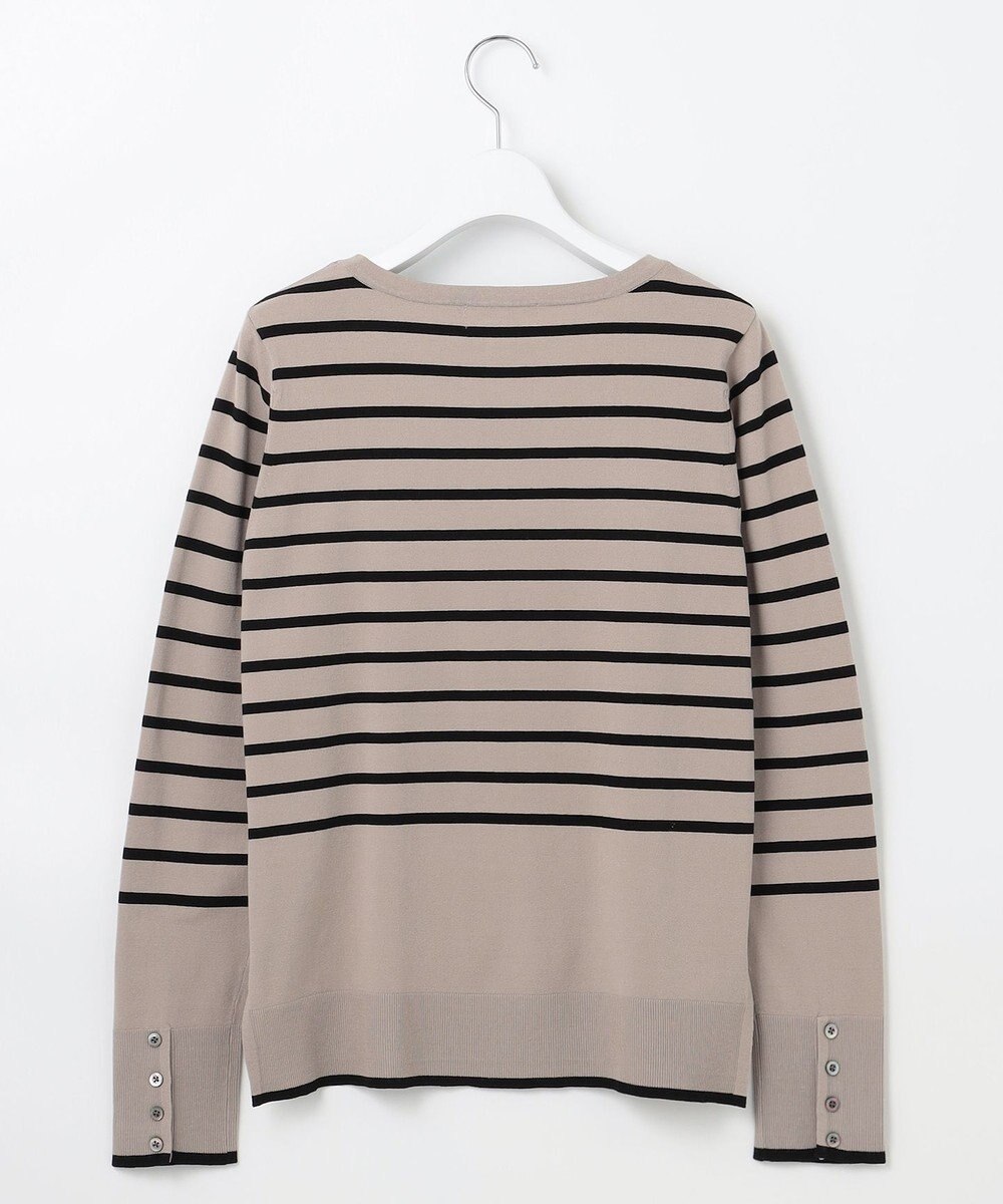 J.PRESS LADIES L 【洗える】VIGODA ボーダー ニット 