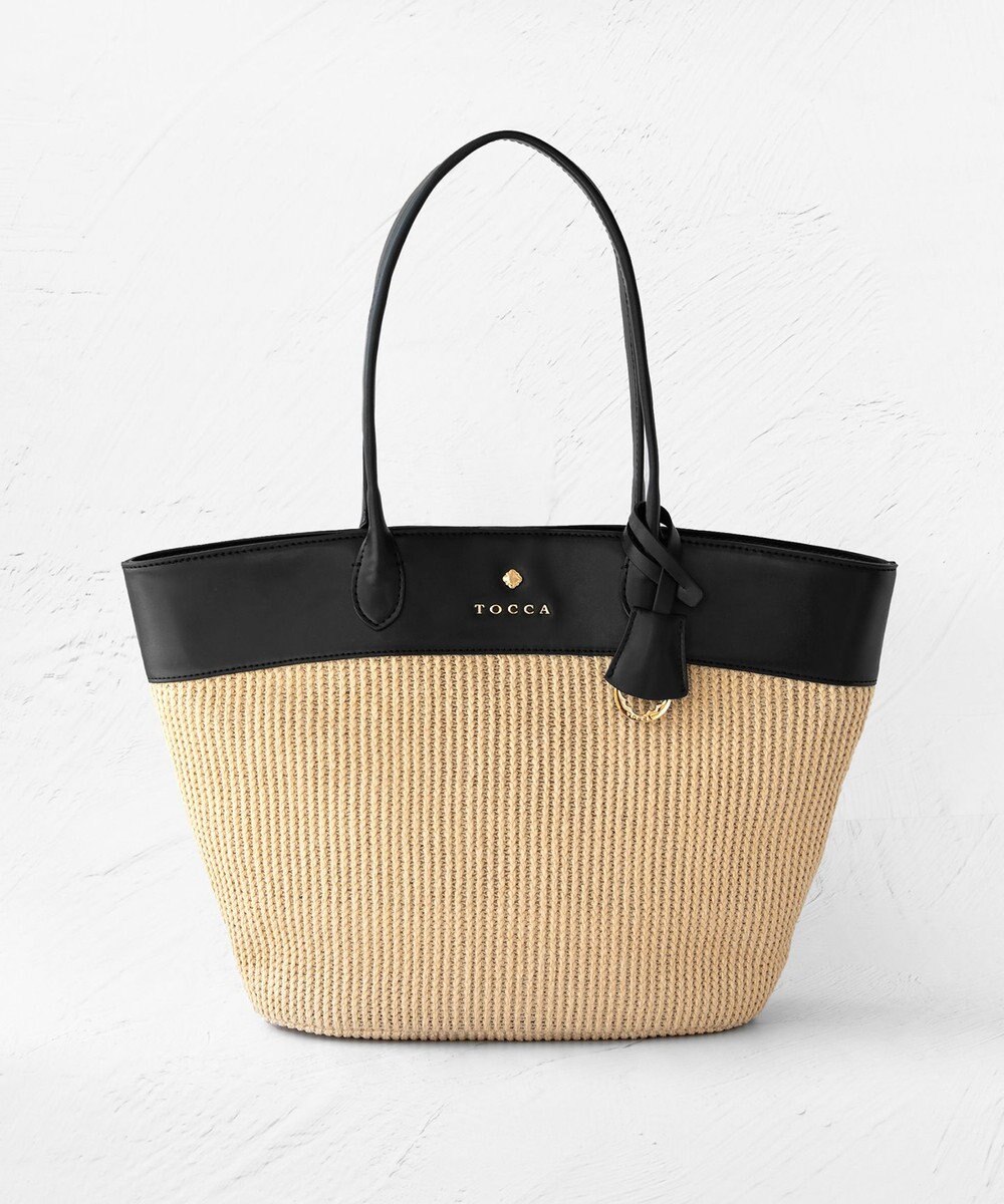 TOCCA 【A4サイズ対応】COLOR of AUBE BASKET かごバッグ 