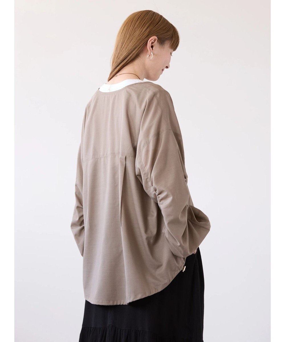 AMERICAN HOLIC イージーケア＋接触冷感　シアーブルゾン 