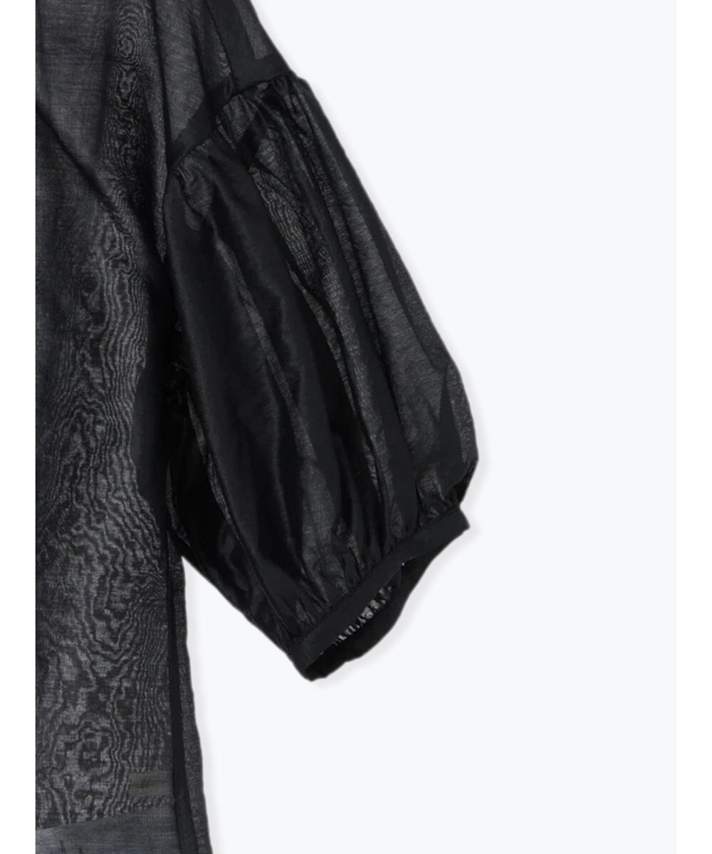 Te chichi レザーライクバックリボンブラウス 