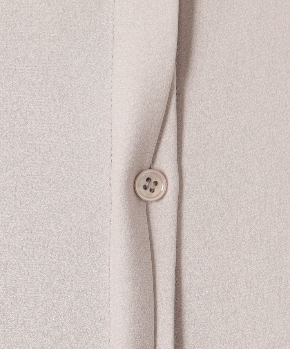 JOSEPH 【洗える】ノーブルサテン　シャツドレス 