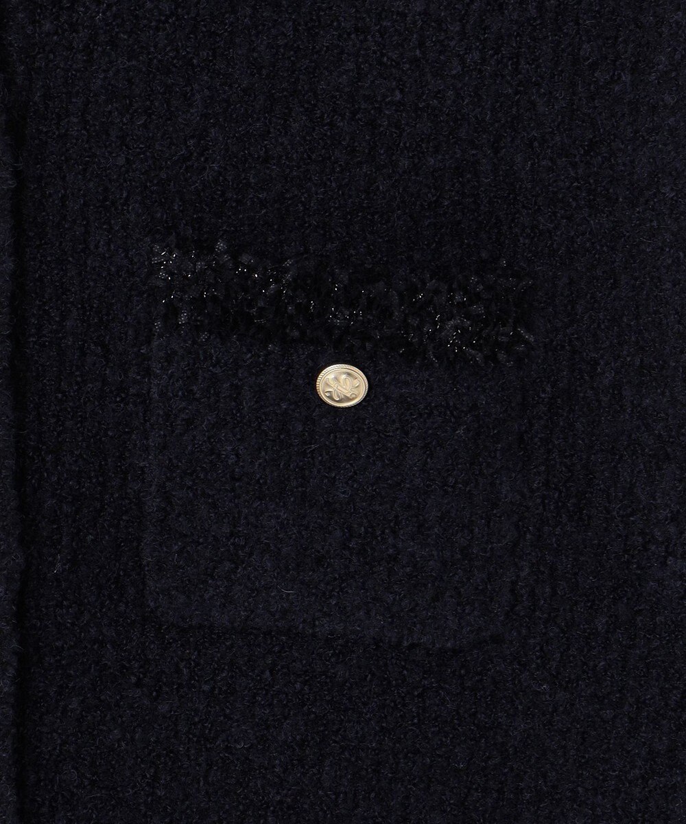 組曲 【WEB限定】ツィードニットベスト 