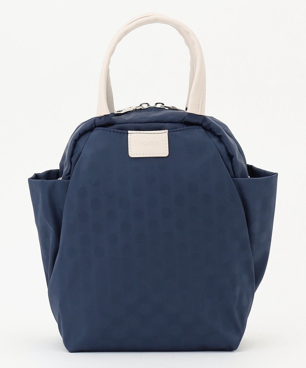 Y'SACCS はっ水ドットジャカード　ショートハンドル付き　軽量2wayショルダー 