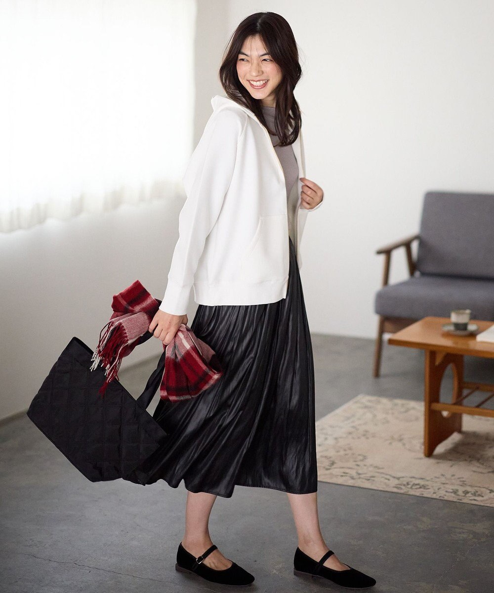 ANY ダブルジップパーカー 