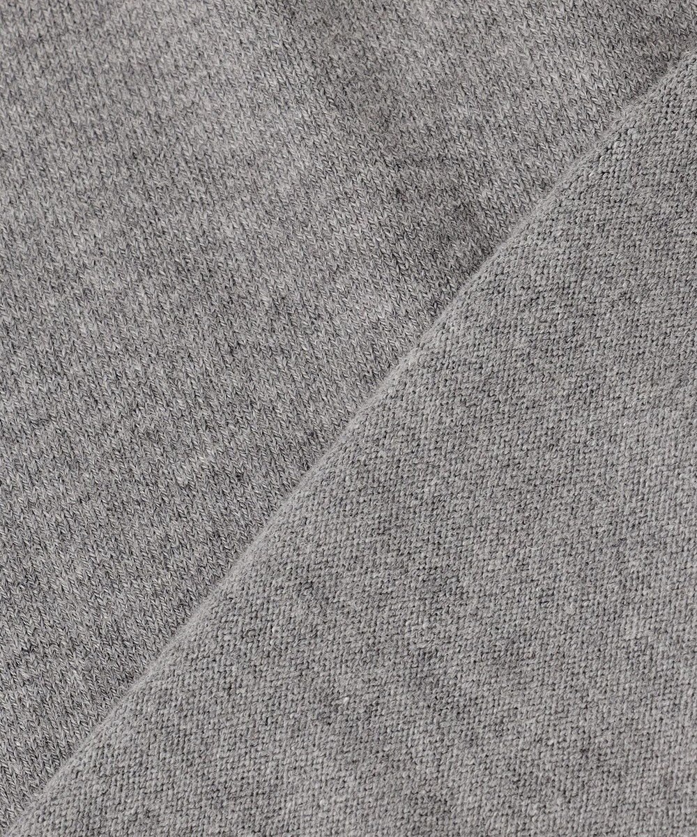 組曲 S 【加藤ローサさん着用】コットンカシミヤMIX刺繍入りニット 