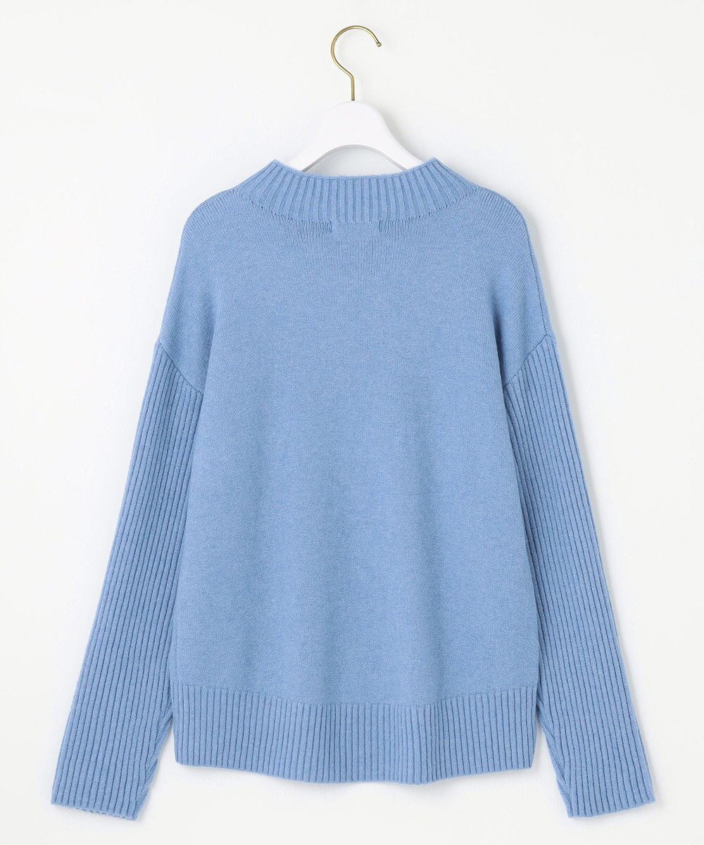 ANY SIS 【洗える】サイドケーブルアンゴラブレンド ニット 