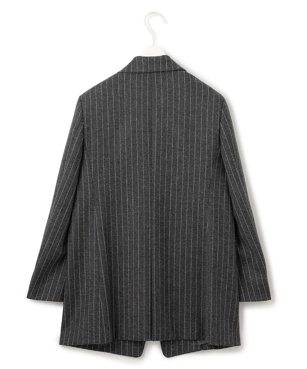 ICB シックツイードストライプ  テーラードジャケット 