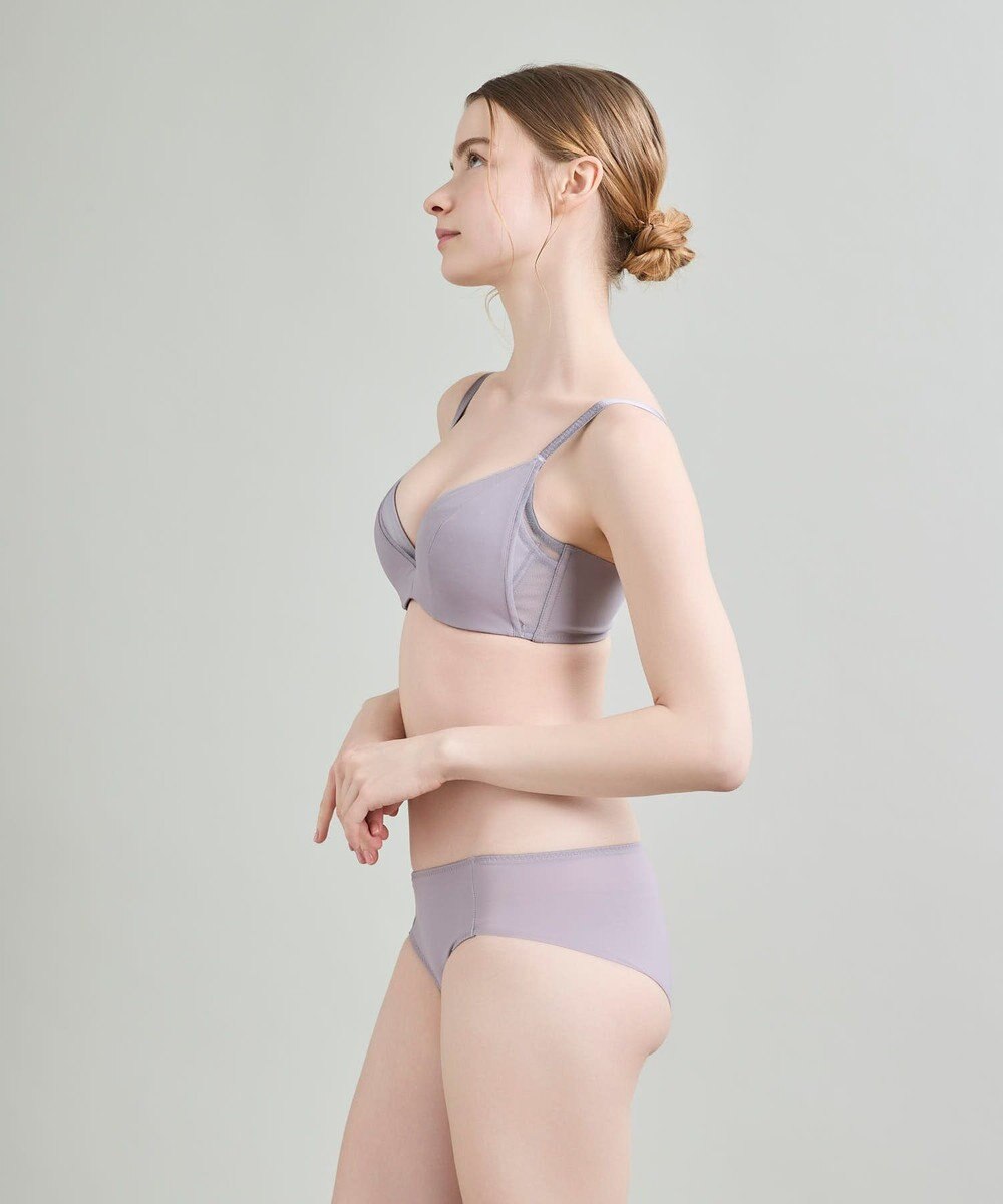 une nana cool 【脇高で背中スムージングブラジャー】さあわたし シンプル 