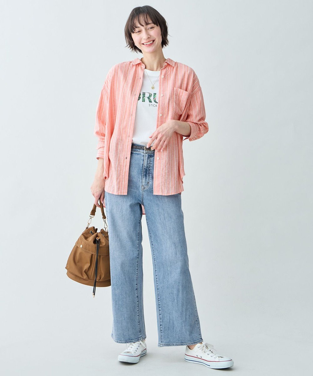 ANY 【Sサイズあり】ヨーロピアンリネンオーバーシャツ 