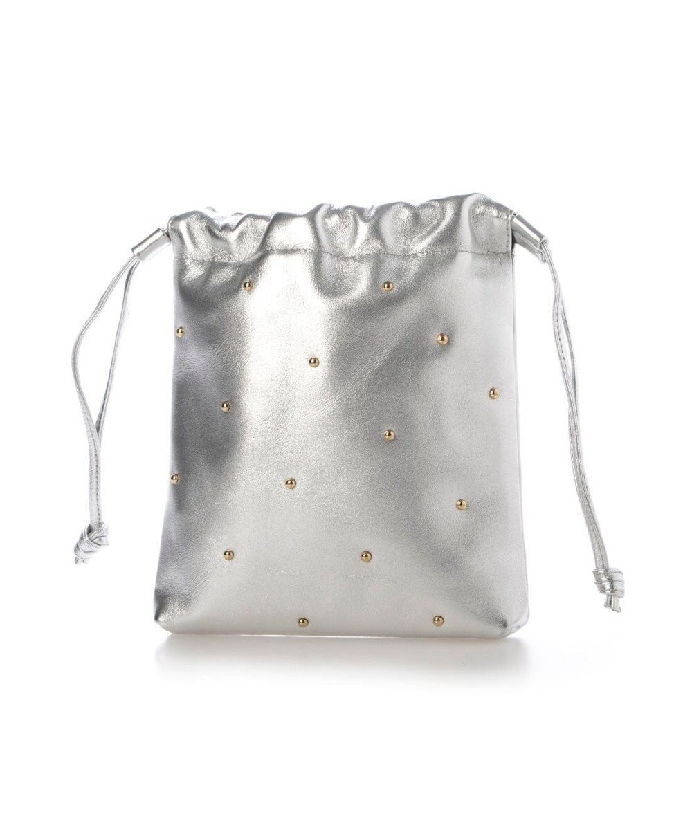 UNBILLION ペルケ perche / 牛革スタッズ・パラコード2wayドロストショルダー 