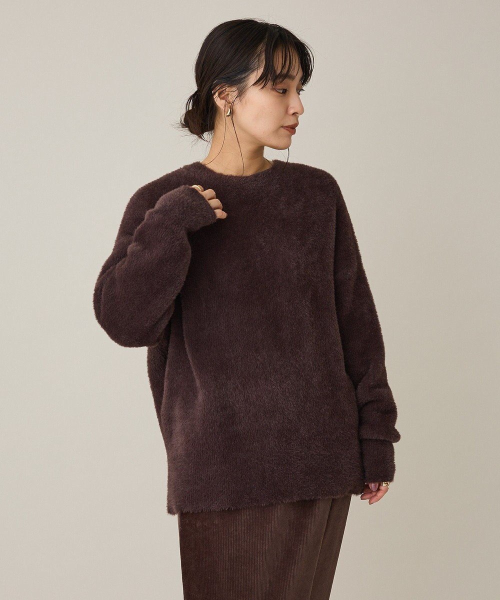 CRAFT STANDARD BOUTIQUE ファーライクニットチュニック 