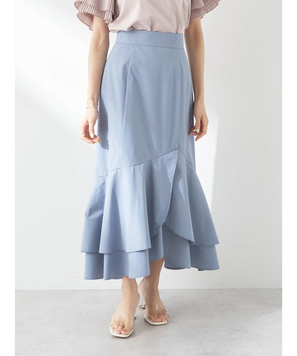 earth music&ecology チューリップヘムティアードスカート 