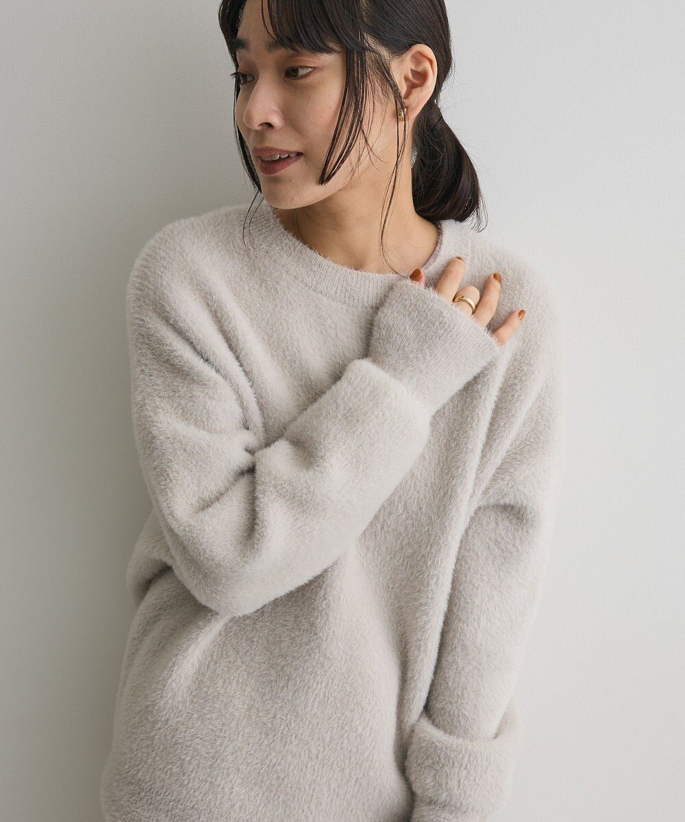 CRAFT STANDARD BOUTIQUE ファーライクニットチュニック 