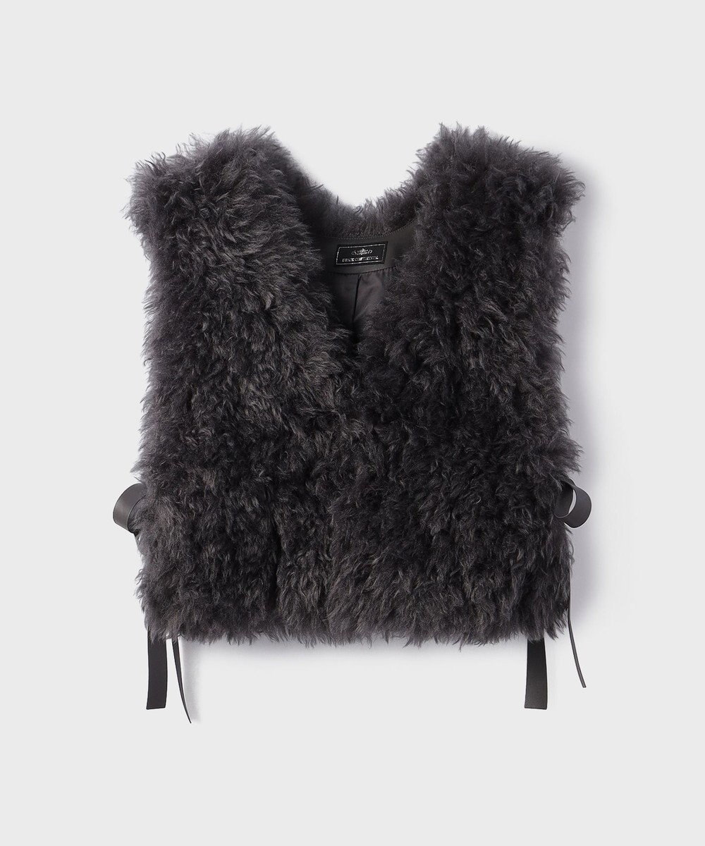 GRACE CONTINENTAL ショ－トファ－ジレ 