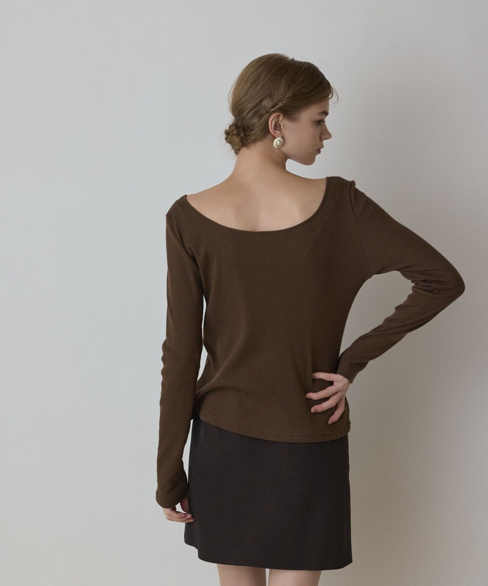 GRACE CONTINENTAL ウ－ルコットンテレコトップ 