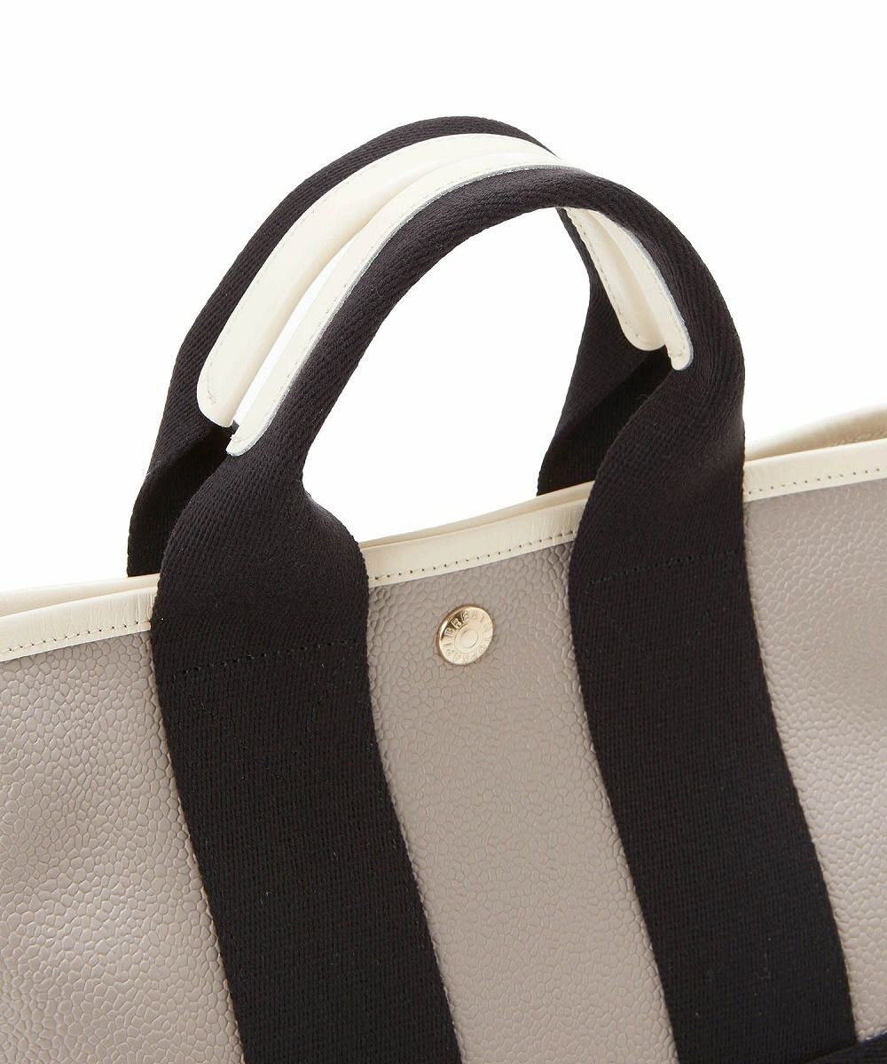 TOPKAPI 【Breath TOPKAPI】スコッチグレイン ネオレザー ミニ トート バッグ ショルダー付き S 