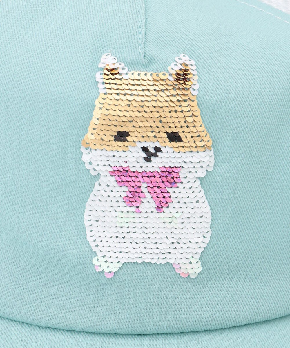 ANY KIDS スパンコール メッシュ キャップ 