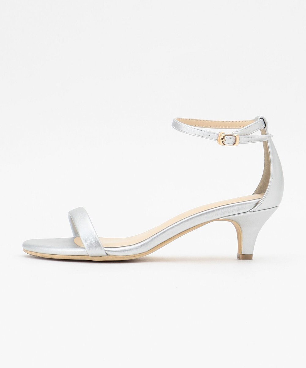 ANY SIS 【WEB・一部店舗限定】ラインベルトヒール サンダル 