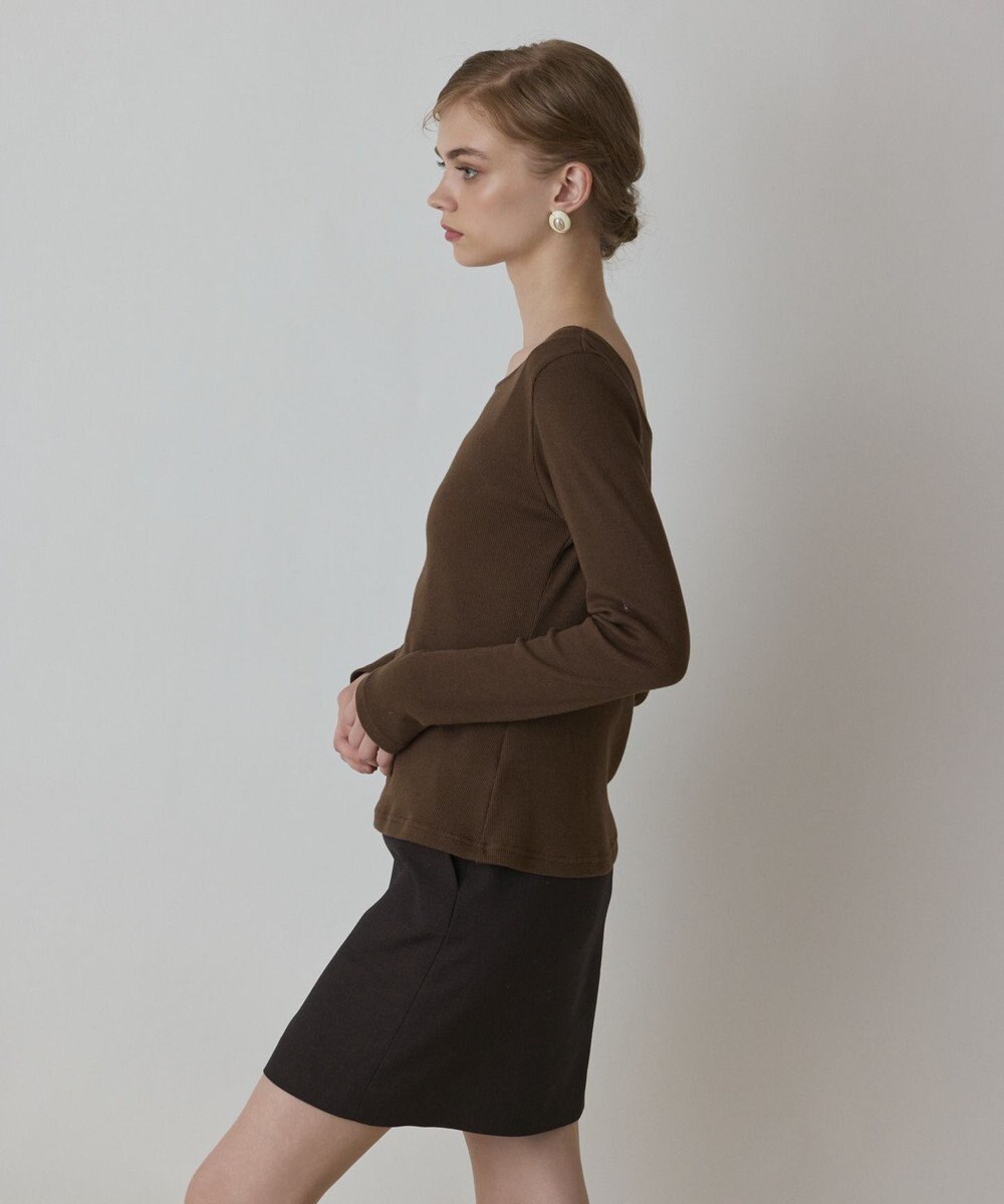 GRACE CONTINENTAL ウ－ルコットンテレコトップ 