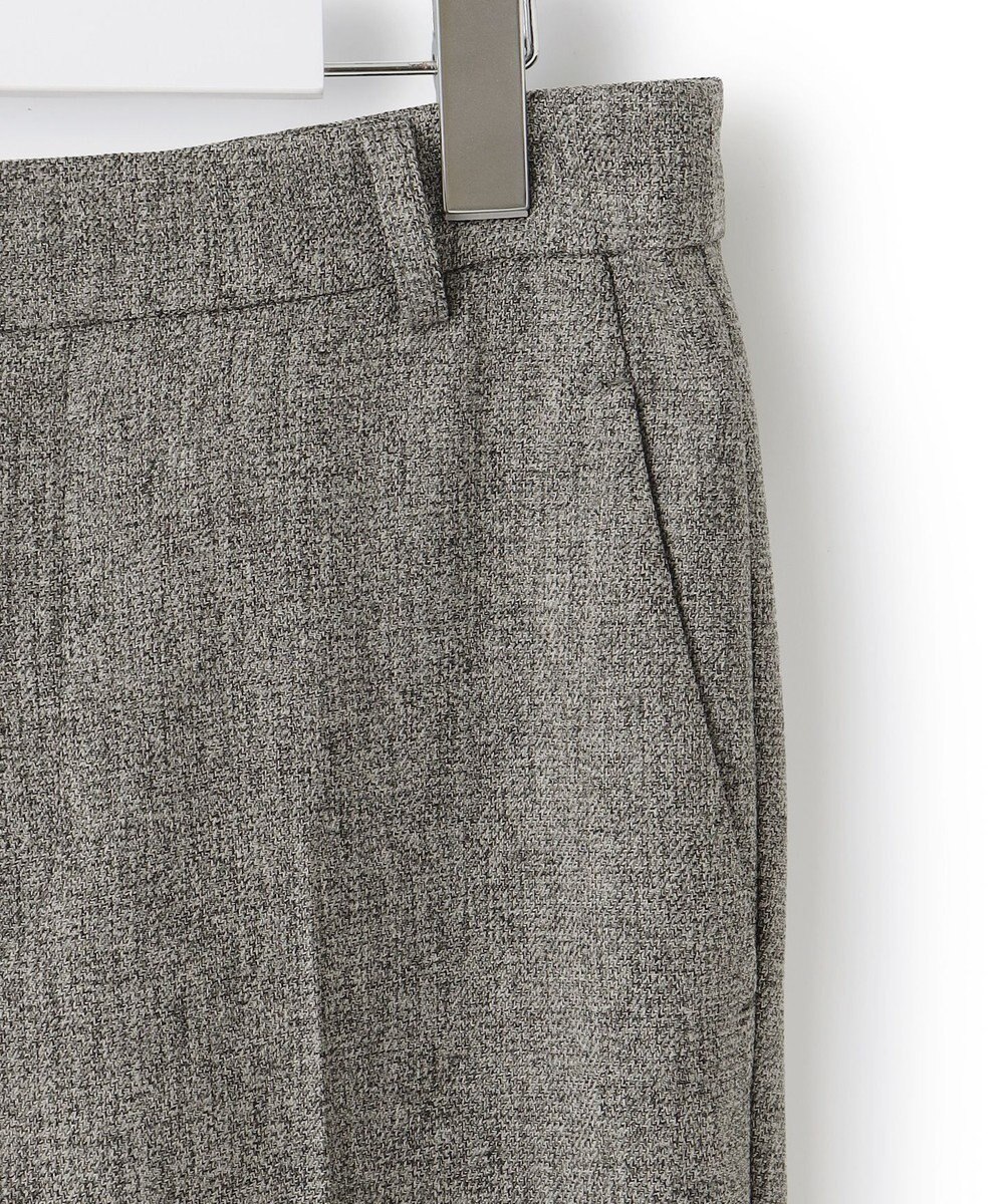 23区 L 【洗える/セットアップ対応】ウールライクカルゼ テーパード パンツ 