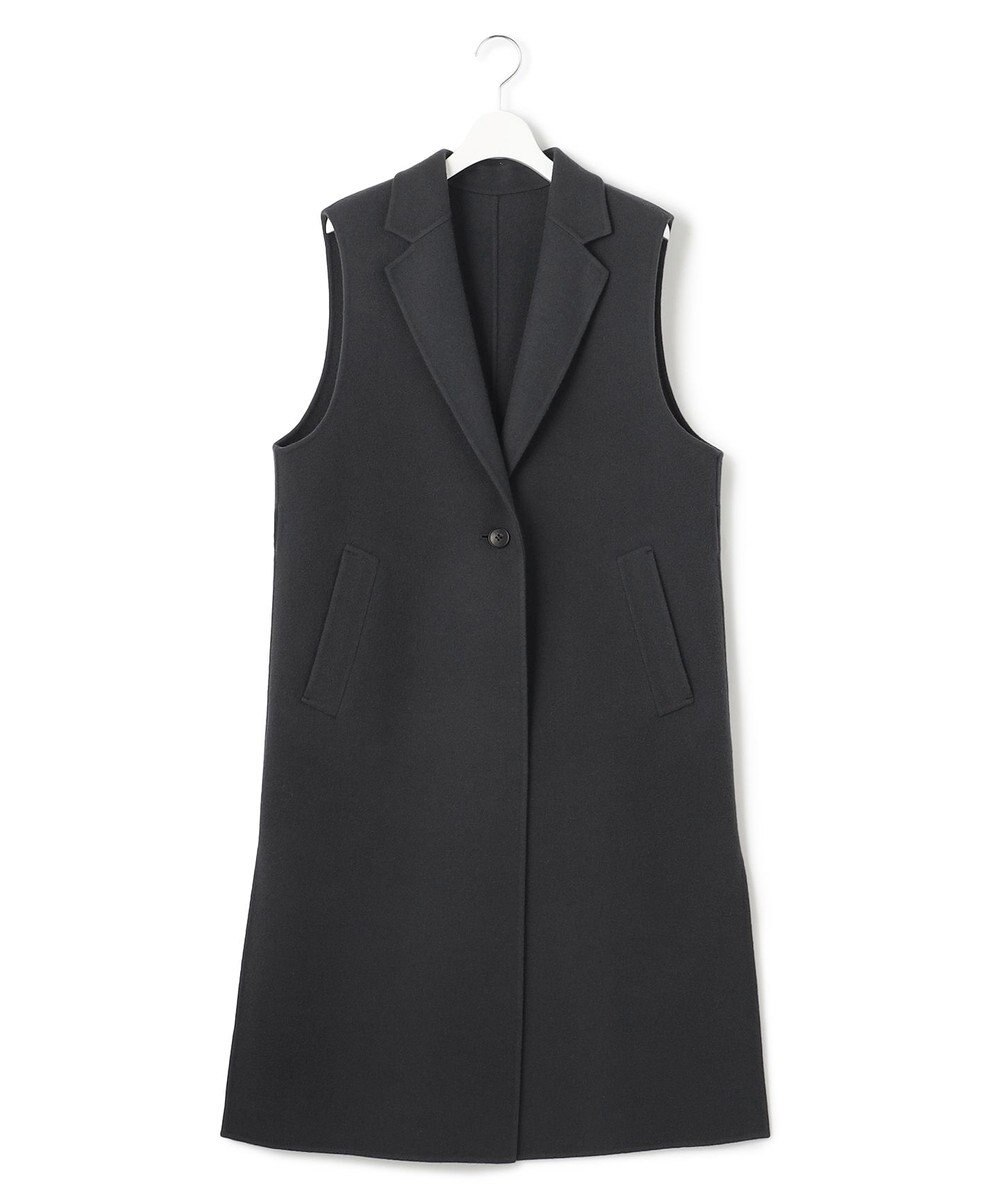 23区 ウールリバー ロング ジレ 