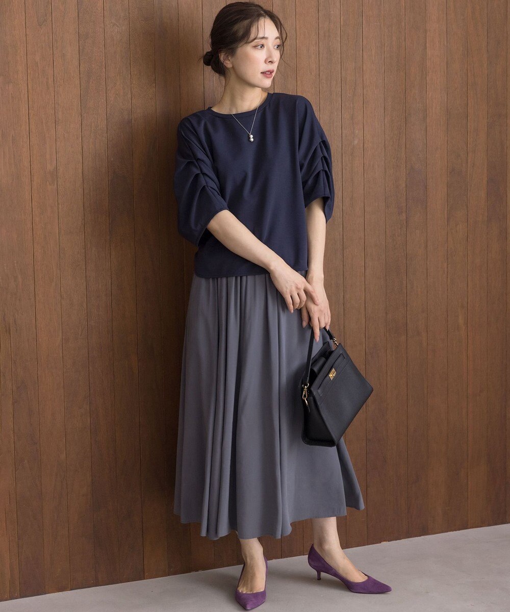 組曲 【レングス調整可能】バウンディングシャーティングスカート 