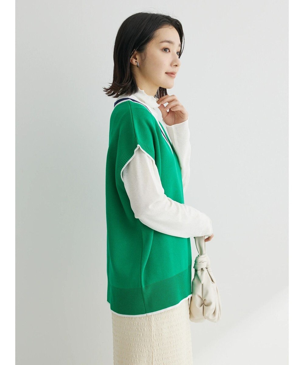 Green Parks チルデンニットベスト 