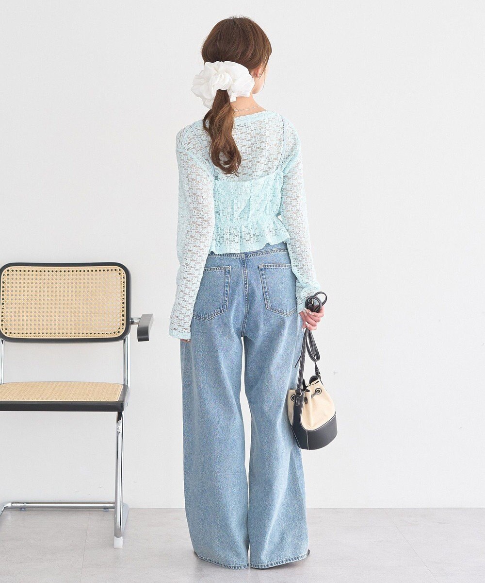 earth music&ecology SET2点カットレースプルオーバー＋ビスチェ 