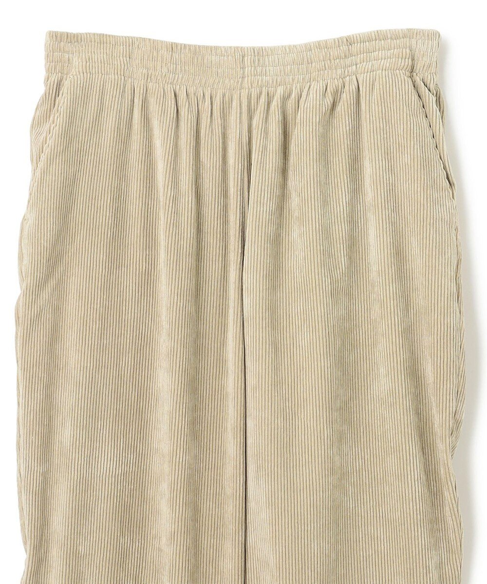 UNFILO MENS 【男女兼用】リラックス コーデュロイ ギャザーパンツ 