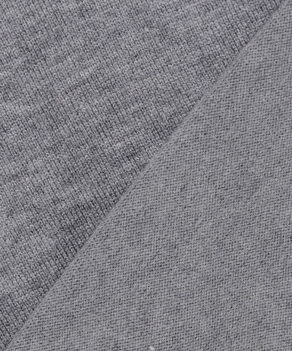 UNFILO フリルトリミング ニット 