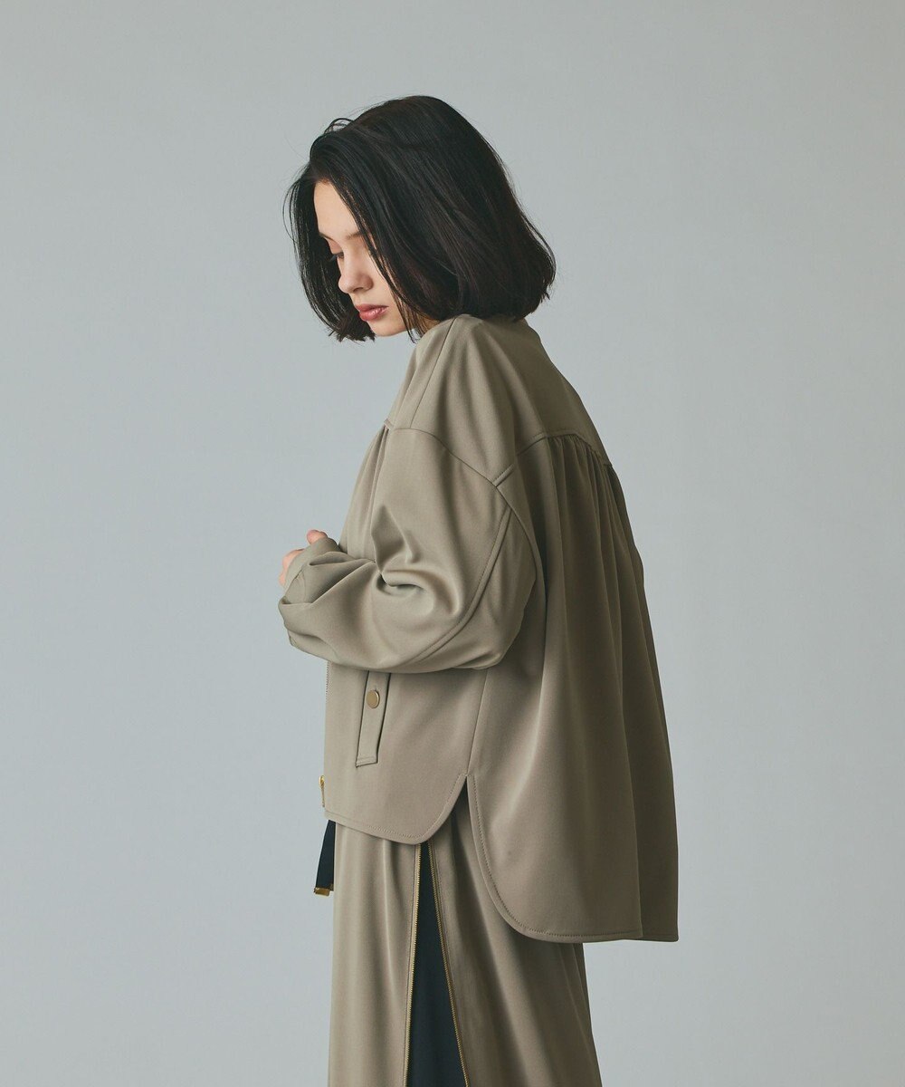 GRACE CONTINENTAL トリアセジャージジャケット 