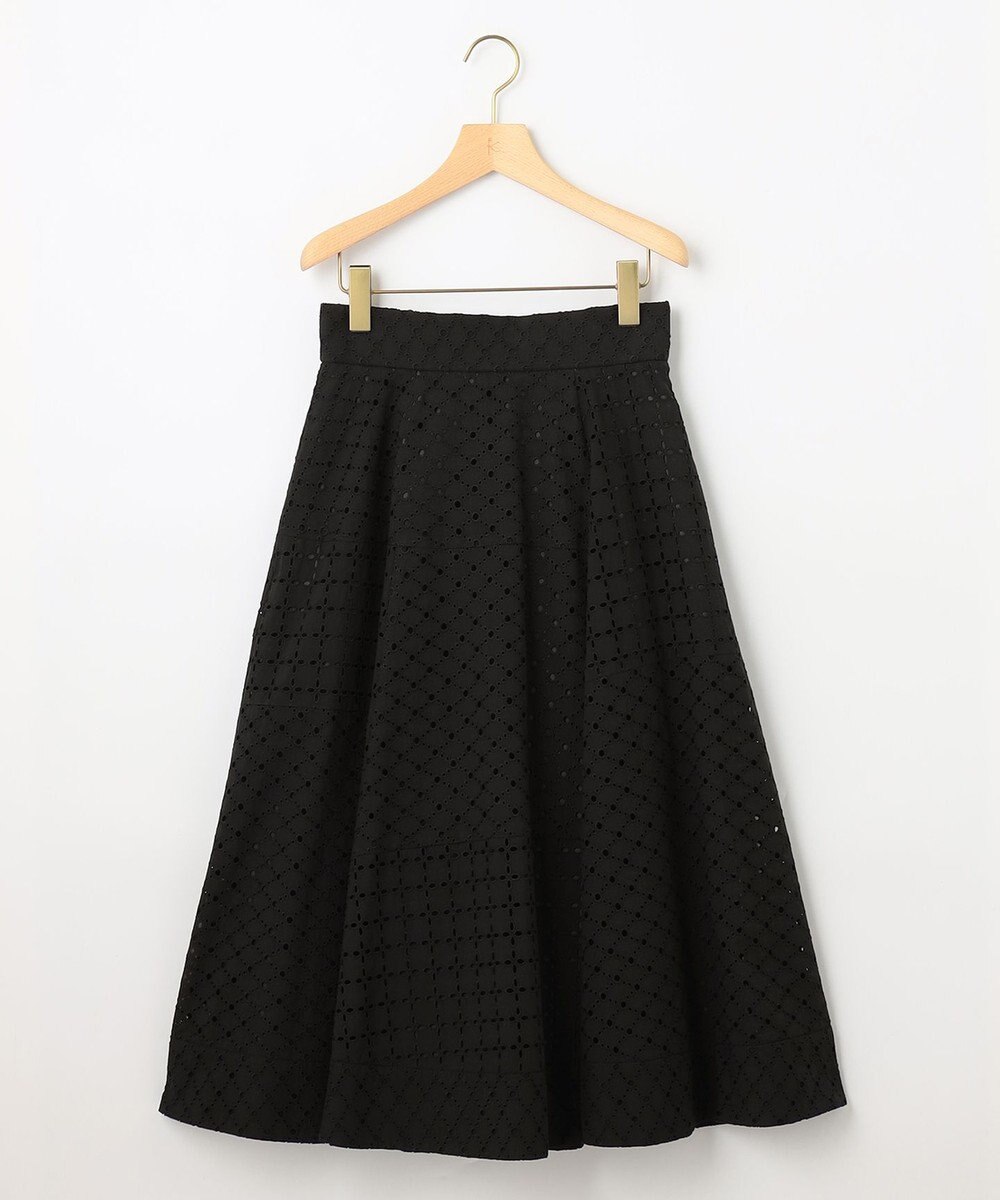 組曲 【洗える】パッチワークレース スカート 