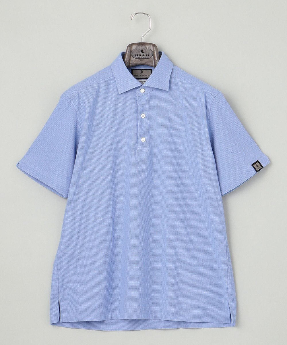 GOTAIRIKU 2年連続売上NO1【仕事で着られる】キレイめ 鹿の子ビズポロシャツ 