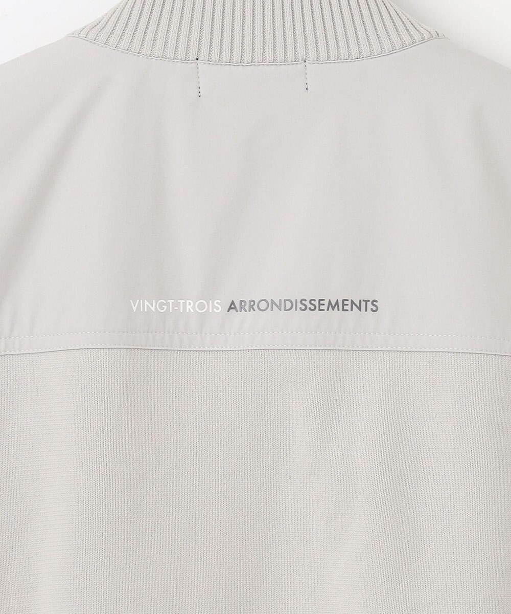 23区GOLF 【MEN】【ウォッシャブル】ジップアップ ニットベスト 