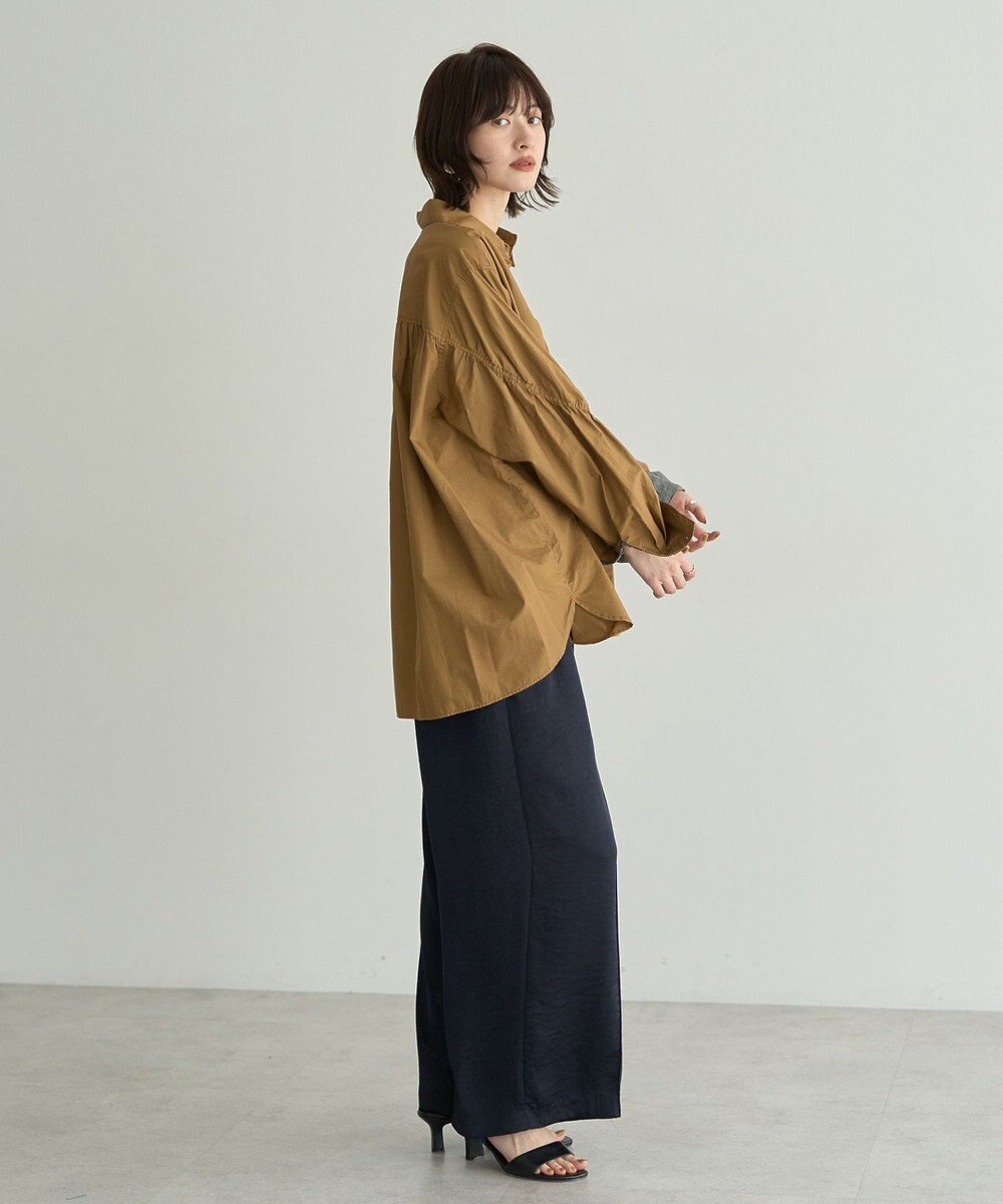 YECCA VECCA ビンテージサテンイージーワイドパンツ 