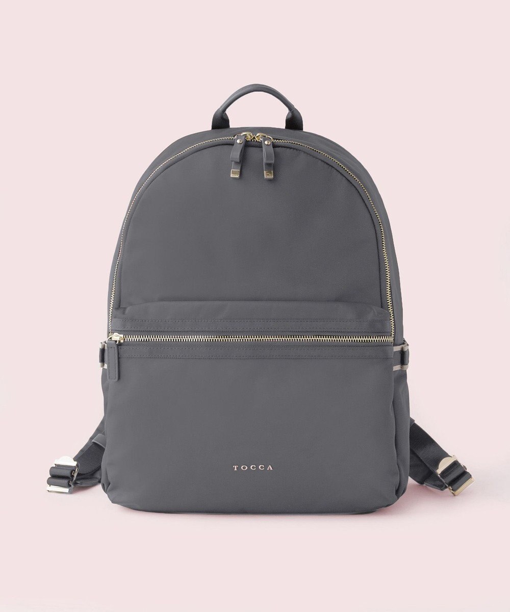 TOCCA 【A4サイズ対応・PCポケット付き】SIDE RIBBON BACKPACK バックパック 