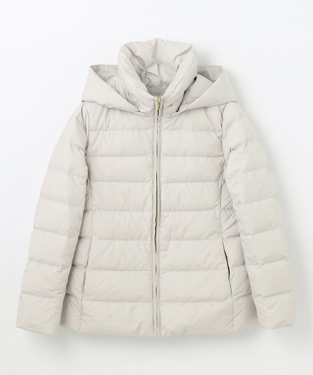 ANY 【洗濯機可能/羽毛100%使用/撥水/フード取り外し可能】楽映えリッチミドル丈ダウン 