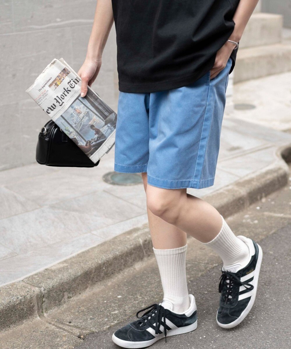 WEGO 【ユニセックス着用ITEM/ウエストゴム】リラックスイージーショーツ 