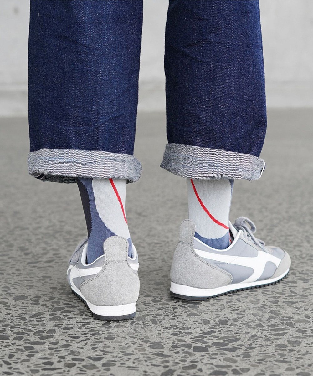 nitorito 【UNISEX】米沢オリジナル柄 nuts 靴下 