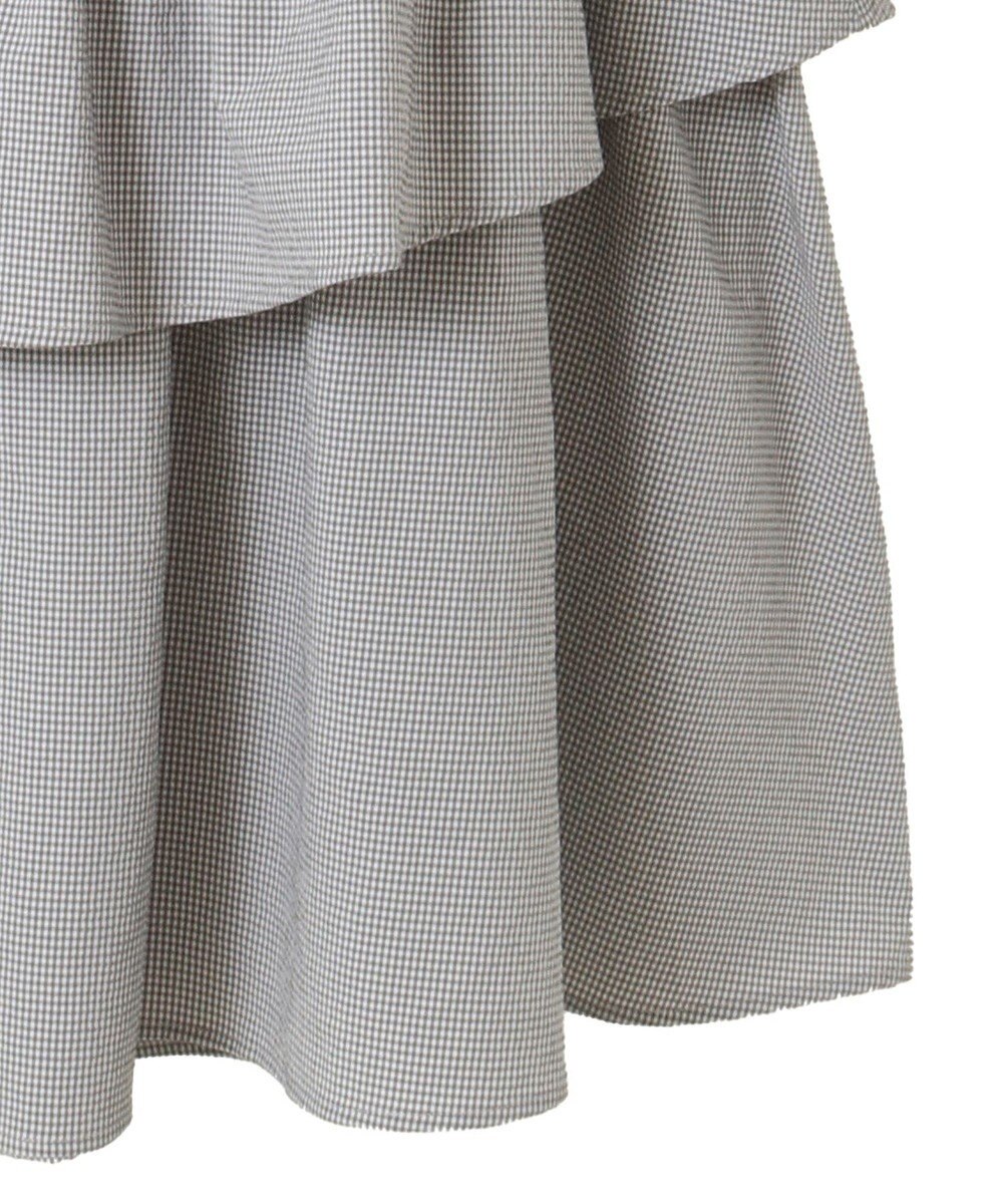 Green Parks ・ＥＬＥＮＣＡＲＥ　ＤＵＥ　ギンガムティアードスカー 