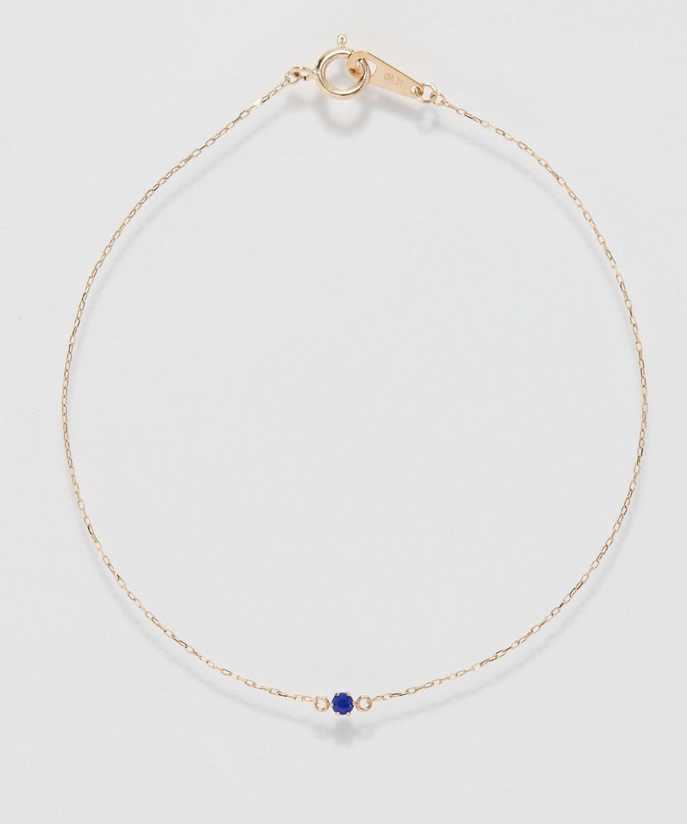 Phoebe 【K10】プチラピスラズリブレスレット　ネイビー/天然石/12月誕生石 