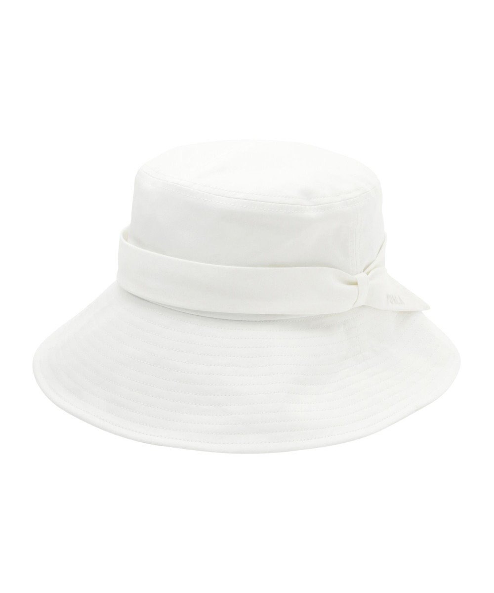 MOONBAT 【洗える】FURLA(フルラ) シャンブレー中つばダウンハット 