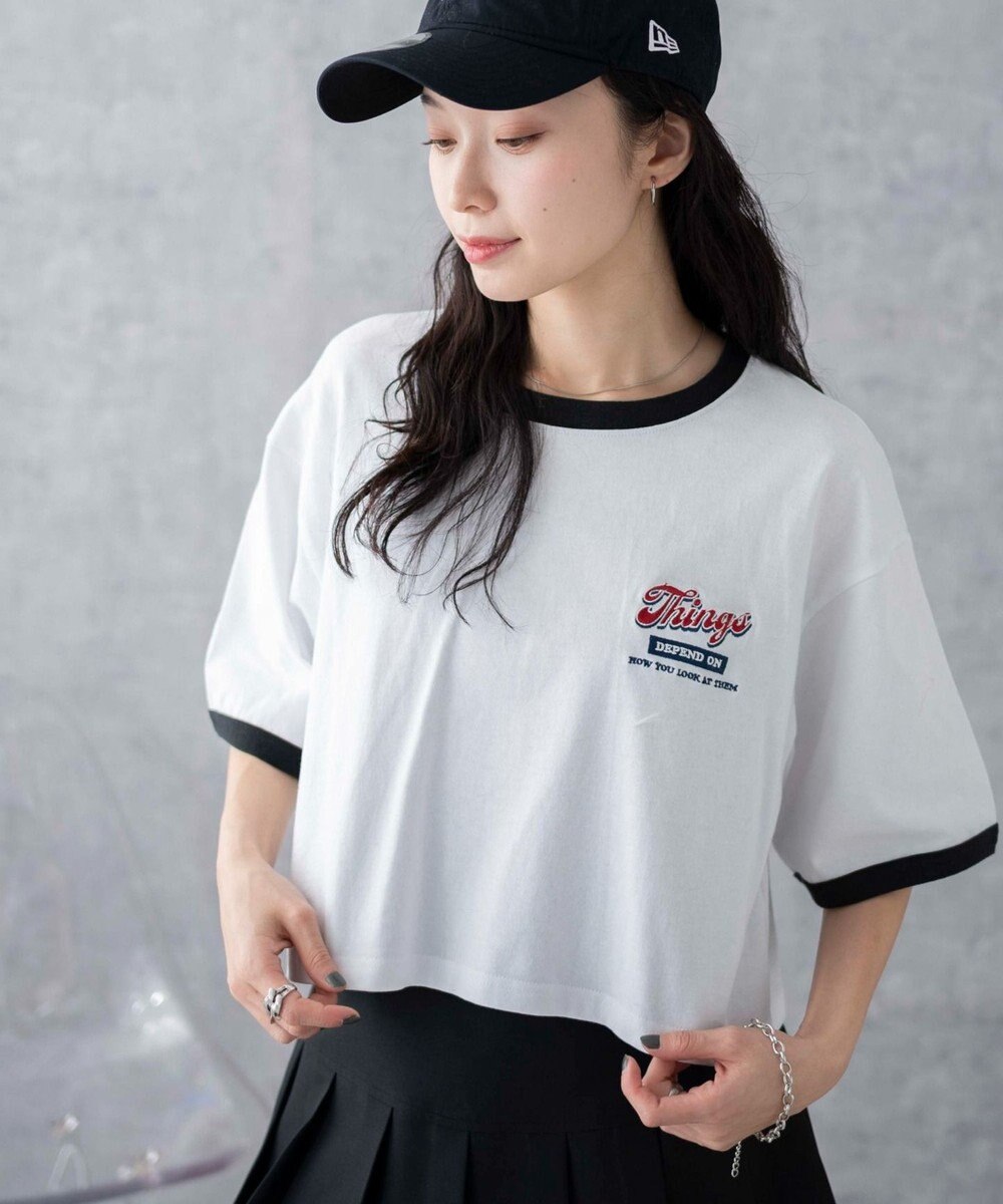 WEGO リンガーグラフィックショートT 