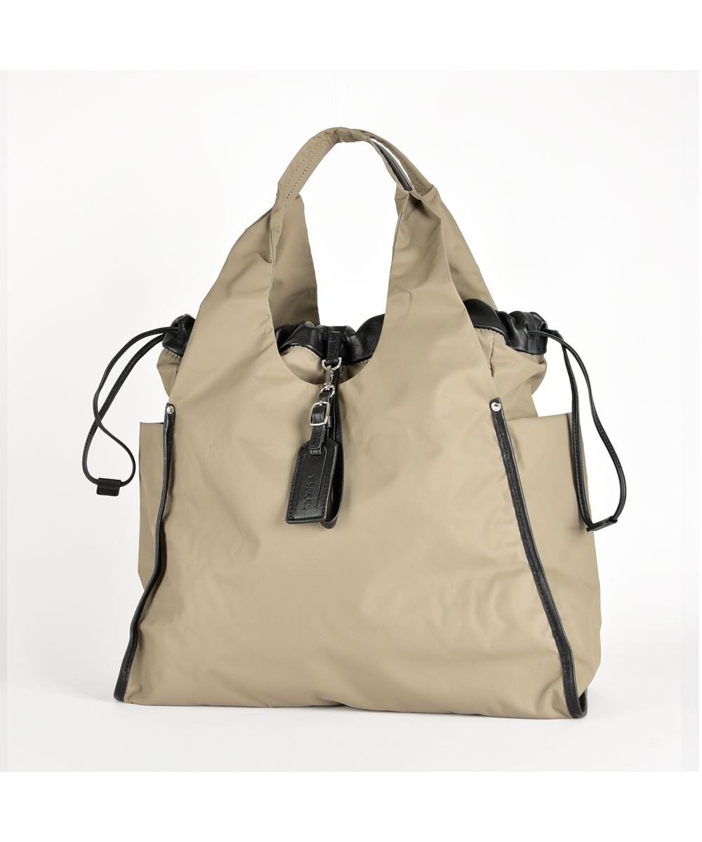 Y'SACCS ドローストリング×シープレザー　トート 