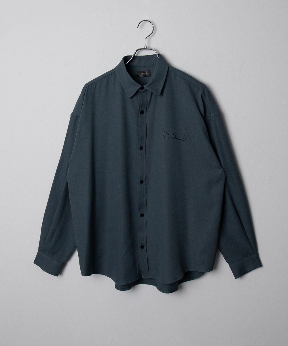 WEGO アムンゼンワンポイントBIGシャツ（LS） 